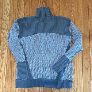 Lululemon Athletica Gray Merino Wool Sweater